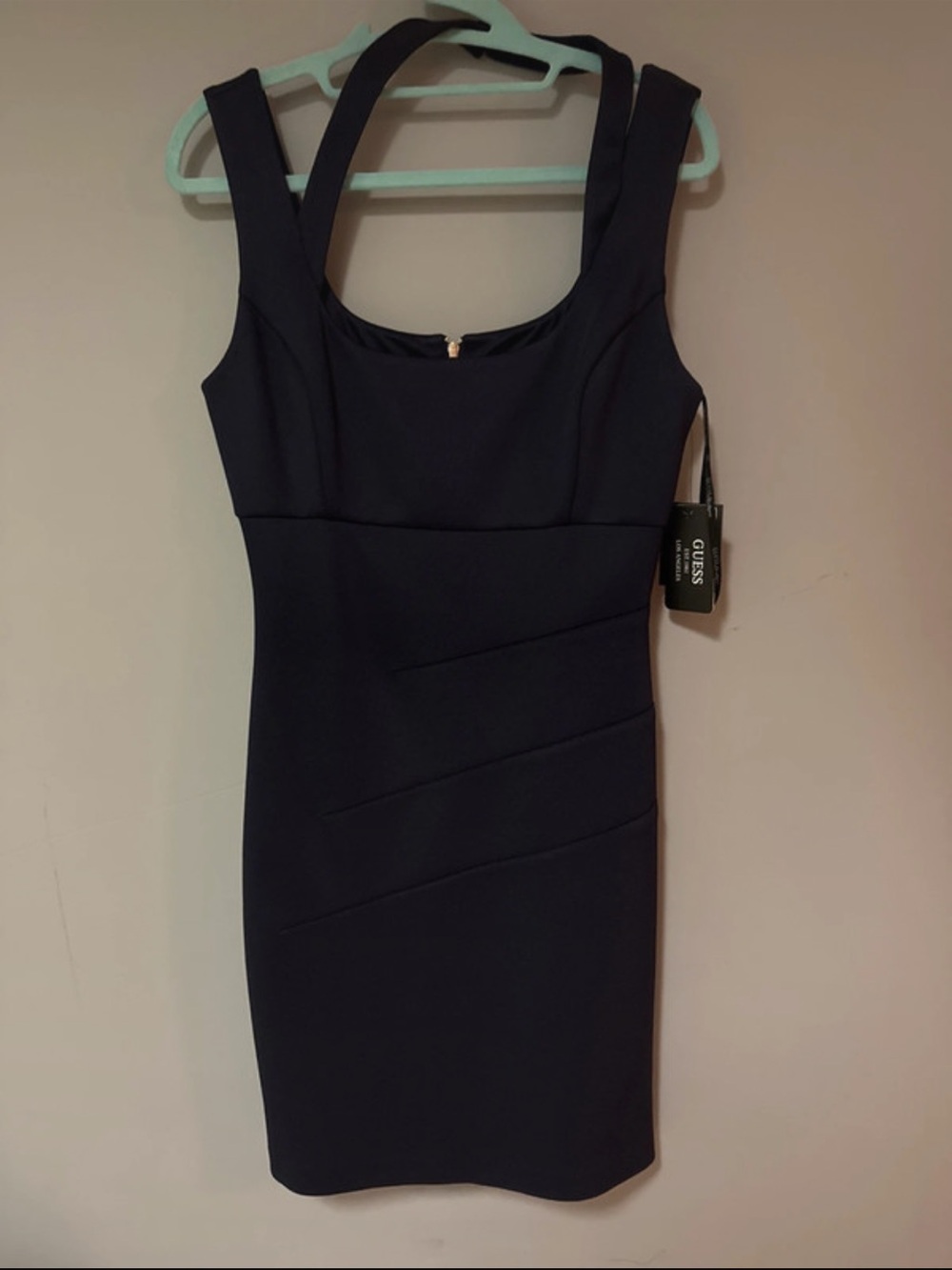 Guess Navy Sleeveless Mini Dress